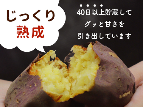【200箱限定】有機金時芋(1.8kg入) ホクホク食感で上品な甘さ！