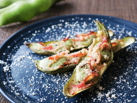 予約受付中【5月中旬より順次出荷】和らぎ農法　そら豆（1袋）