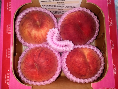 🍑希少な桃　美郷　約1.5kg 5玉前後【ASIAGAP認証農場：津軽農園】8月上旬　採れたて農家直送　夏ギフト　お中元【朝どれ】