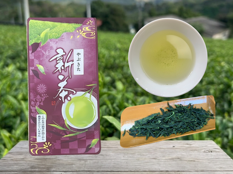 【2026年新茶】荒茶仕上げ力強いお茶の味　甘味とコクの品種　やぶきた　70ｇ