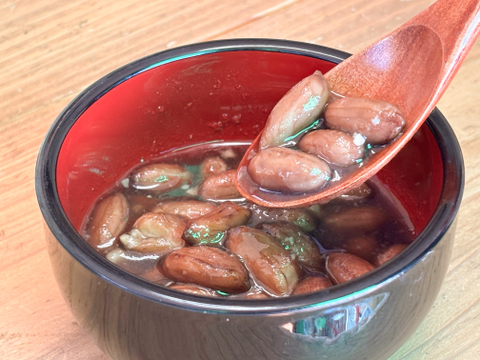 唇でほどけるほどに柔らかい！ピーナッツぜんざいセット140g×3P