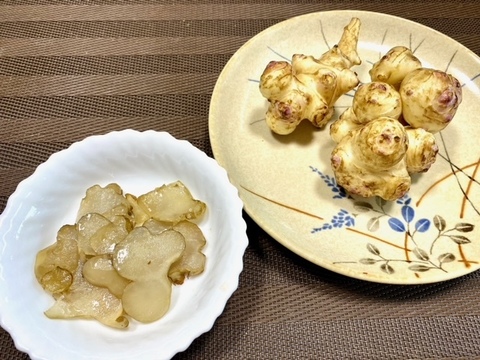【残りわずか！注目のイモ】しゃきしゃき！菊芋（キクイモ） (2.5kg)
