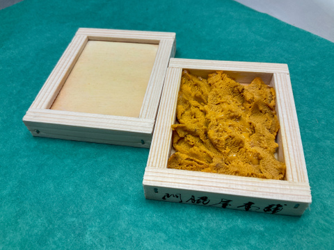 【入手困難】由良の黒ウニ/淡路島/本州ウニの最高峰【上】【小箱】