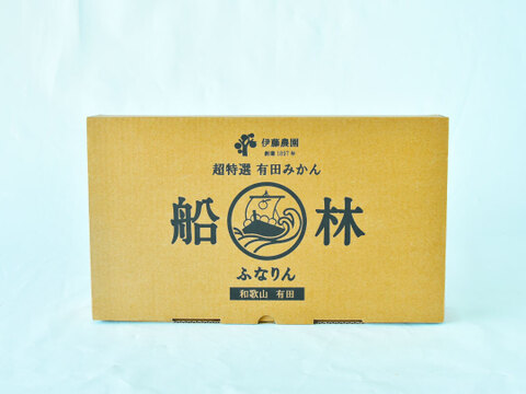 有田みかん　船林-ふなりん-[24個入]（Sサイズ相当）贈答用 超特選品　赤秀　和歌山 311-fr24