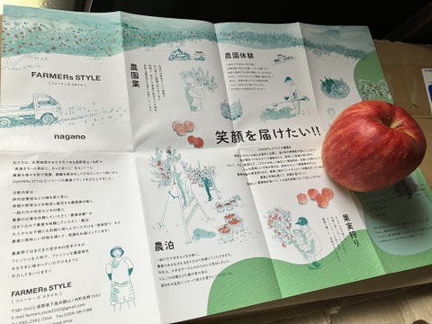 【長野県産】【今売れてます！】スイートって名前は伊達じゃない！？甘いのが好きな方におススメ！
シナノスイート 家庭用　2kg バラ詰