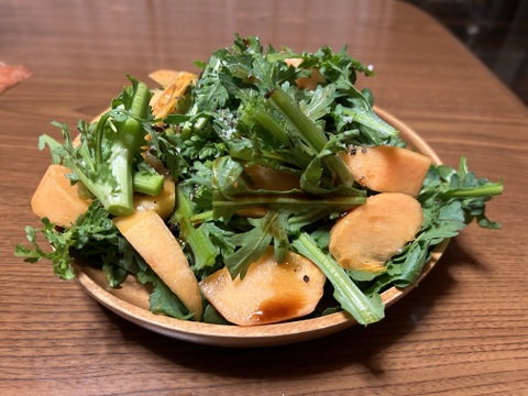 【風味豊か！】自然栽培春菊 180g×5パック