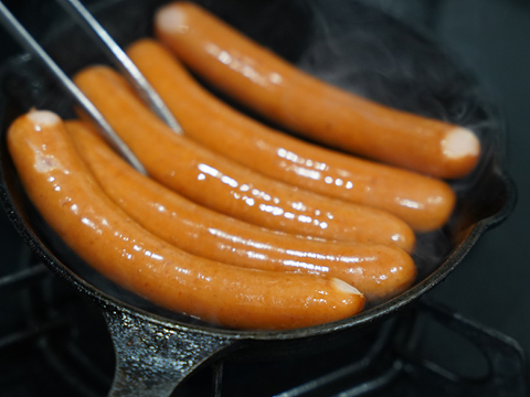 歯ごたえ最高！10％の希少厳選豚「だいじょ豚」粗びきソーセージ5袋