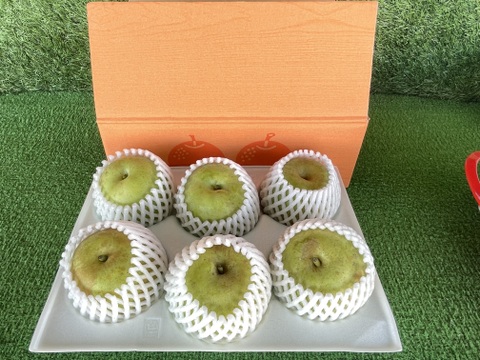 お待たせしました!!甘く上品な幻の秋麗梨（4〜6玉入）数量限定