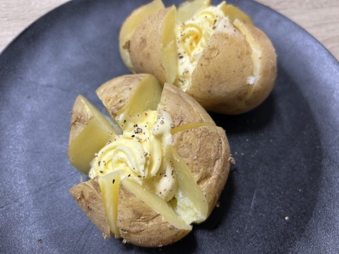 【新じゃが】キタアカリM・L混合サイズ箱込約5kg｜バイク屋が森を耕し育てた自慢の味