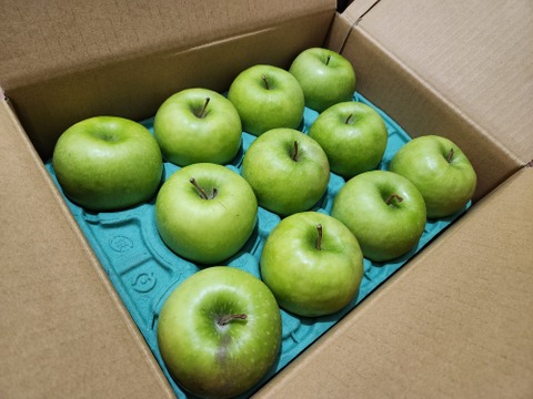 グラニースミス（約2.8㎏）特選　7～14玉
欧米で青りんごといえばこれ　アップルパイにおすすめ