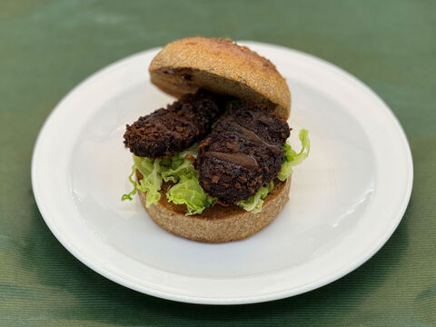 全部有機！Singleパン㉞：麦の栽培から一貫生産　自然栽培有機小麦のみ使用したバンズ×4