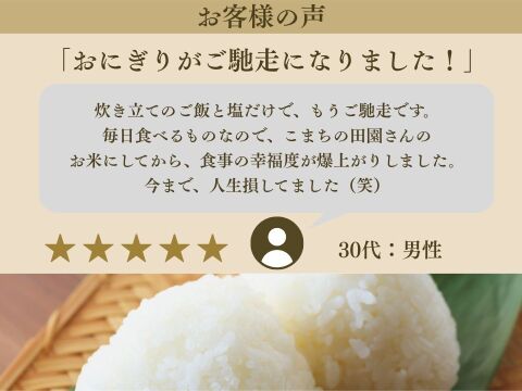 【新米】農薬85%カット！幻のあきたこまち 10kg