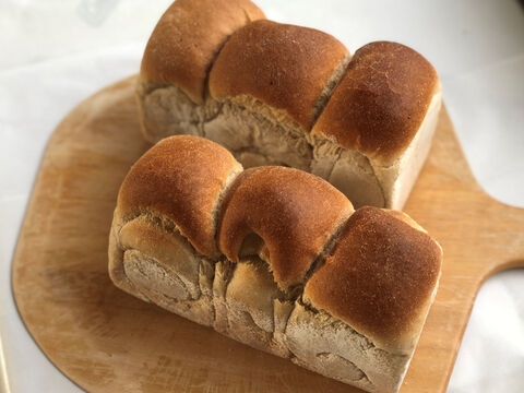 【超貴重な有機JAS認証パン】パンセット⑨×5+クッペ×2×3：麦の栽培から一貫生産　自然栽培小麦のみ使用した有機JAS対応食パン10個　+　クッペ6個