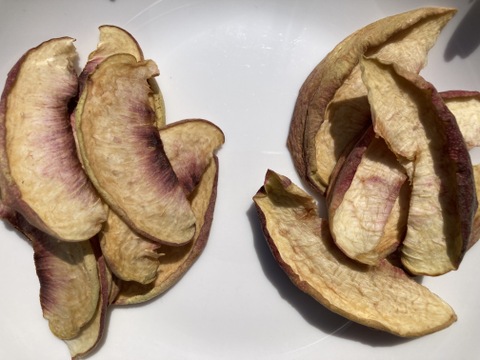 お風呂上がりのデザートに！「ももミルクぷりん」と「厚切り桃ドライ」の桃尽くしセット<解凍レベルも楽しめます>