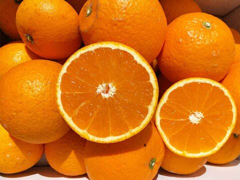 【愛媛県中島産】果汁たっぷり清見オレンジ　サイズ混合10キロ