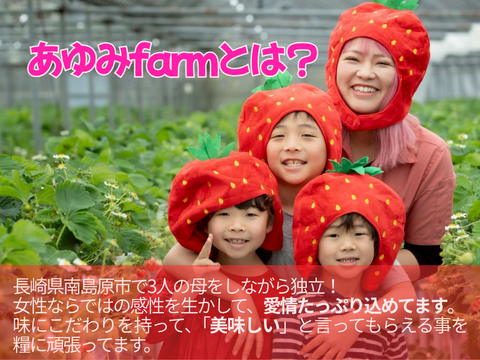 クリスマス限定】完熟いちご「恋みのり」250g×2パック：長崎県産の恋