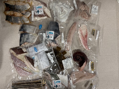 福ギフトセット(切り身、刺身MIX10袋)  【冬ギフト】