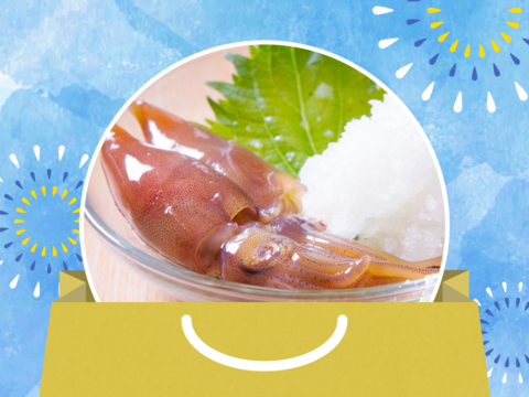 【魚介の福袋】人気商品ほたるいか沖漬けと、その日獲れた貝の富山湾セット
