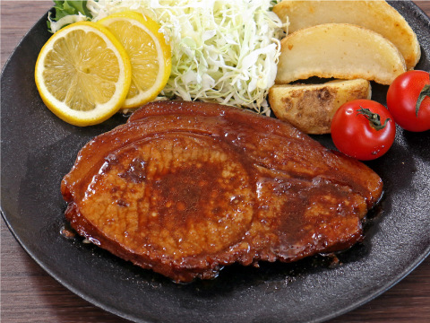 誰もが“旨い！”と感じる王道の味を突き詰めた「元気豚　王道トンテキ　180ｇ」