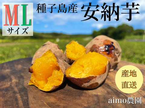 【絶品】aimo農園｜種子島産 安納芋 M&L 混合18kg(箱別)