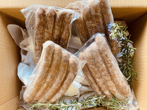 隠岐の島自然放牧育ち🌿こだわり&愛情の詰まったやぎ肉ソーセージ(4パック)🐐化学調味料・添加物不使用✨Goat meat sausage 4pcs