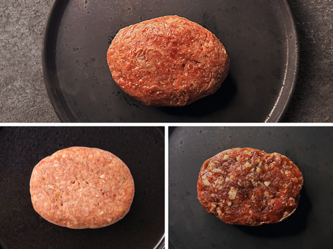 【29の日】［～11/3まで］＼秋のハンバーグ祭／ ３種 12個セット（計1.28kg）