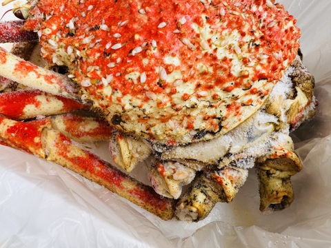 【訳あり】茹で上がり高足ガニ1.5kg