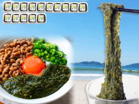 【あたたまる味、海から届けます。】宗像のあかもく１５個 ネバネバ海藻