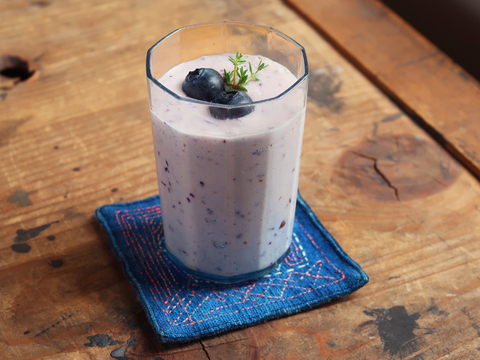 【生食用】　朝採り！旬のブルーベリー（ピンクレモネード入りミックス）１２５ｇ×４Ｐ  限定５箱