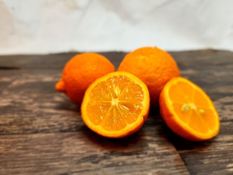 箱込約3㌔　媛レモン（姫レモン　赤レモン）