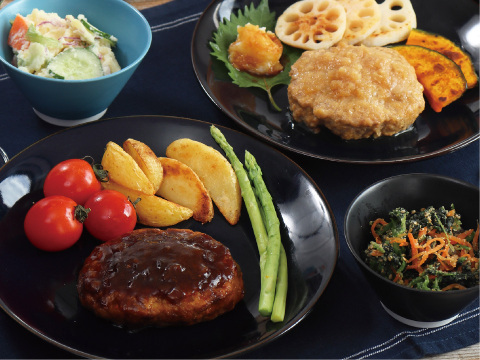 【ギフト】元気豚　ハンバーグ和洋2種セット【140ｇ×計8個入】【熨斗対応可能】【ギフト】【765】