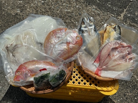 今だけ ✨️季節限定 
五島列島産 海の幸 詰め合わせセット✨
旬の魚バラエティ
何が入るかお楽しみ！！