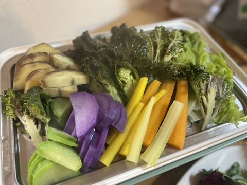 今が旬、蒸し野菜におすすめ季節の野菜セットMサイズ（約6〜8品）