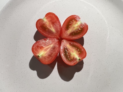 【濃厚‼️】果肉たっぷり！ハートのミニトマト♡トマトベリー（500g×4袋）