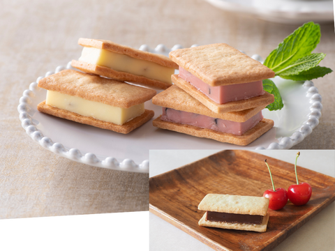 new!!【ギフトや手土産に】さくらんぼのバターサンド入　バターサンド6種12個