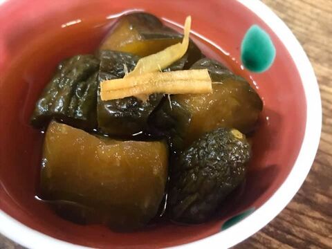 【味変】秋茄子の糀漬け（からし茄子にも）【送料360円】（無添加・砂糖不使用）