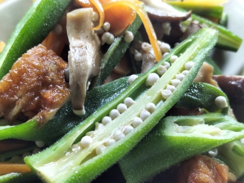 スナップエンドウ/オクラのセット（約2kg/約1kg）