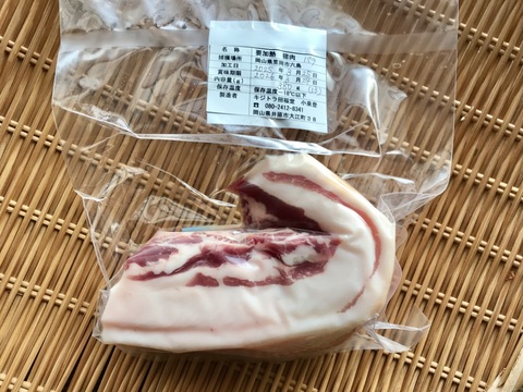 特Aクラス🏆✨イノシシ《ジビエ》【希少❣️猪肉バラ 380g ブロック】250325-13