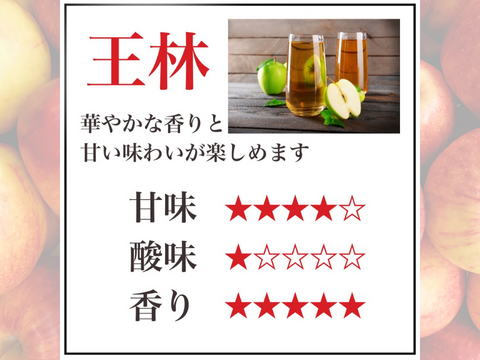 【夏ギフト】青森県産 無添加 果汁100% 4種飲み比べ完熟りんごジュースセット 180ml×12本
