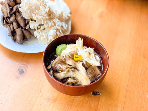 群馬で爆売れ！！！苦み少ない「びっくり舞茸」ご家庭用140gUPx10Ｐ