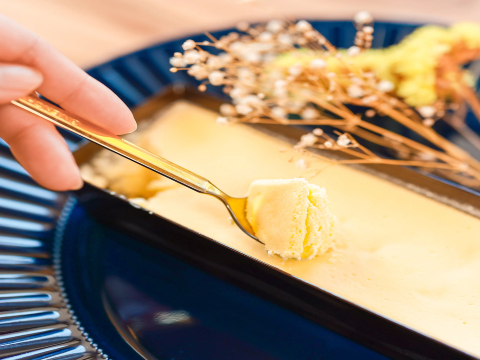 竹田牧場ジャージー牛乳レア風チーズケーキ｜1個