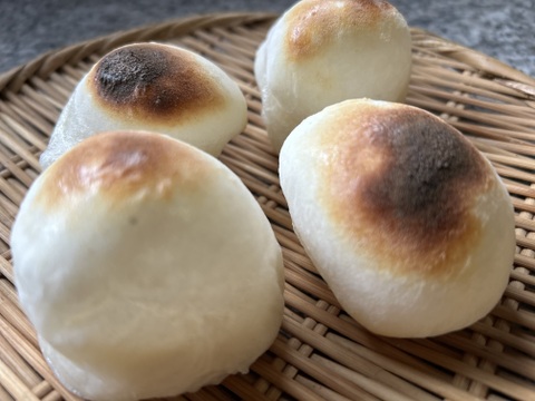 自然栽培のつきたて丸餅　3パック