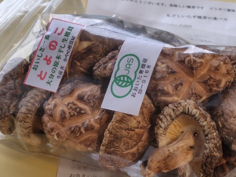干ししいたけとよのこ（戻しいらず　大分産の肉厚どんこ　１００ｇ入り1袋　 ビタミンDが豊富）