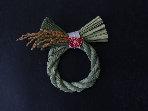 米農家が藁から育てたお正月飾り【円福】‐2026‐