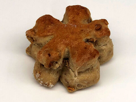 全部有機！Singleパン㉕：麦の栽培から一貫生産　自然栽培有機小麦の有機くるみパン4個【定期会員様へおすすめ】