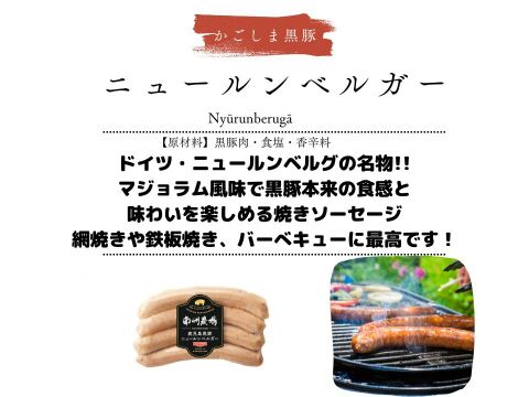 【添加物なし!!】鹿児島黒豚ノン・アッドソーセージ詰合せ