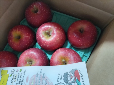 このりんご絶対食べて欲しい‼️甘くて芳醇な香り🍎千雪りんご3キロ