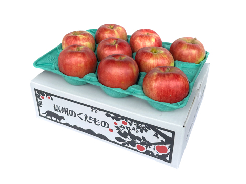 サンつがる 3キロ箱 6玉〜15玉サイズ商品ID44867 長野県 信州 安曇野 リンゴ 幻 幻のリンゴ 予約 希少 旬