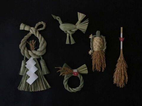 米農家の稲わらの縁起物飾り【福の酉】‐2026‐【ゲン担ぎ福袋】