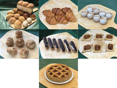 【超貴重な有機JAS認証パン】パンセット⑰+Single③+㉗+Sweets③+④+⑫+㉞：麦の栽培から一貫生産　自然栽培小麦のみ使用したソフト系パンセット